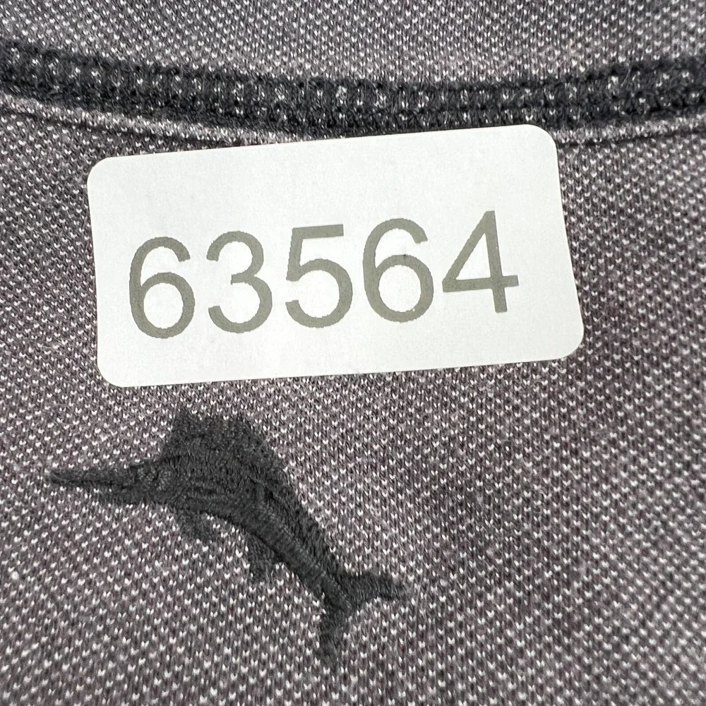 Tommy Bahama Reversible Herringbone Quarter Zip Pullover L Gray Men Coastal Knit
